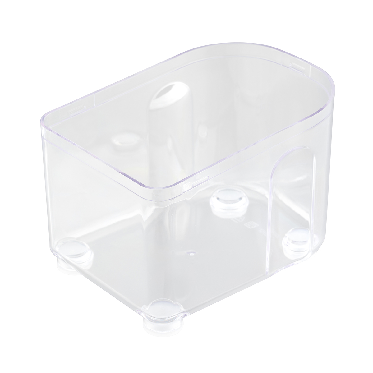 Transparente Aufbewahrungsbox aus Kunststoff Klare Kunststoffbox zur Organisation und Aufbewahrung