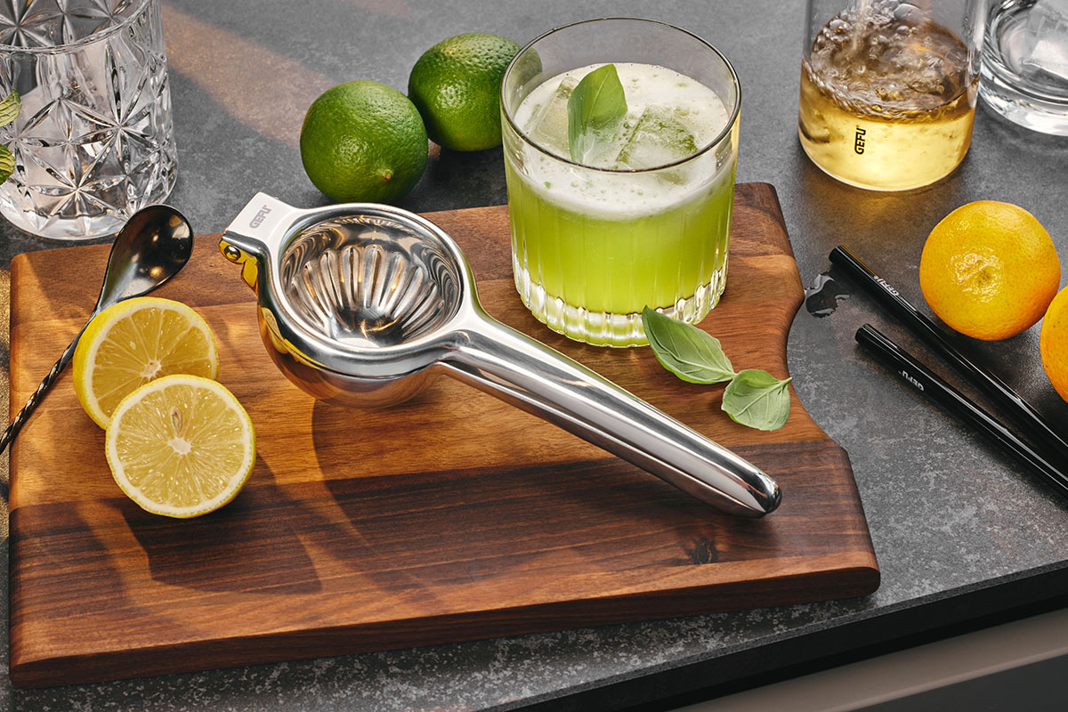 Citrus press LEMON, stainless steel