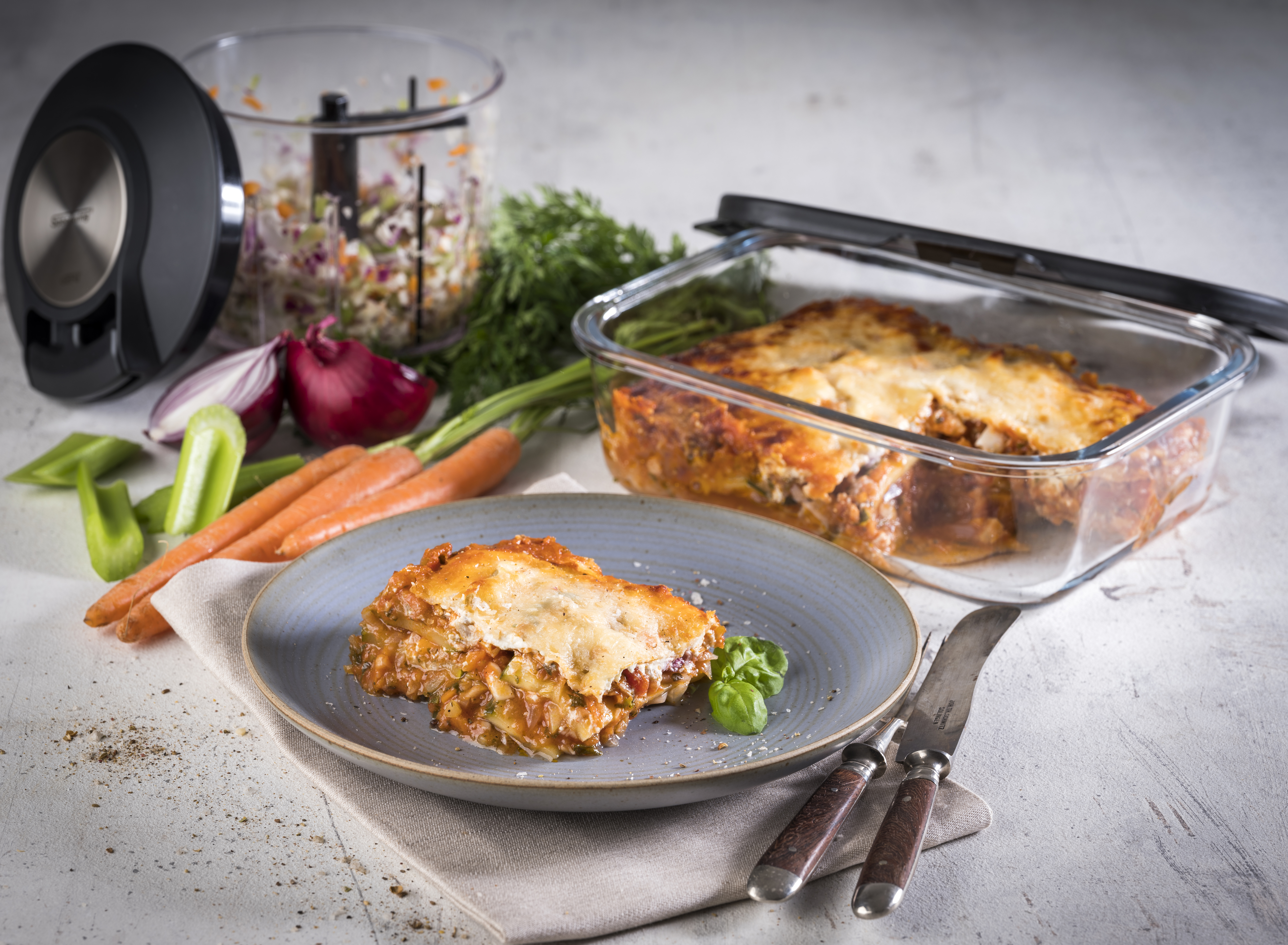 Zucchini-Lasagne Zucchini-Lasagne