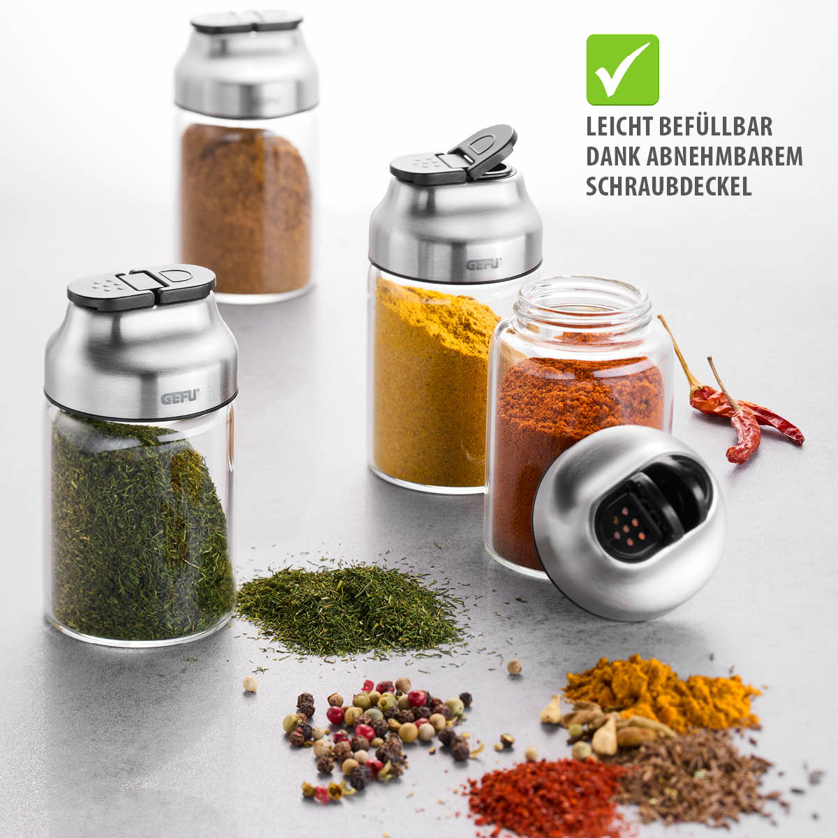 Spice and herb shaker KIPPO