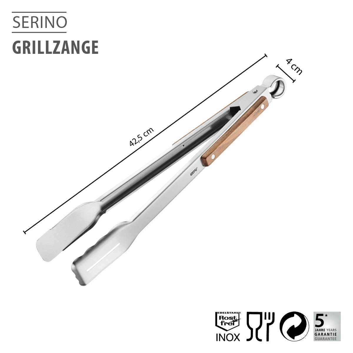 Grillzange SERINO