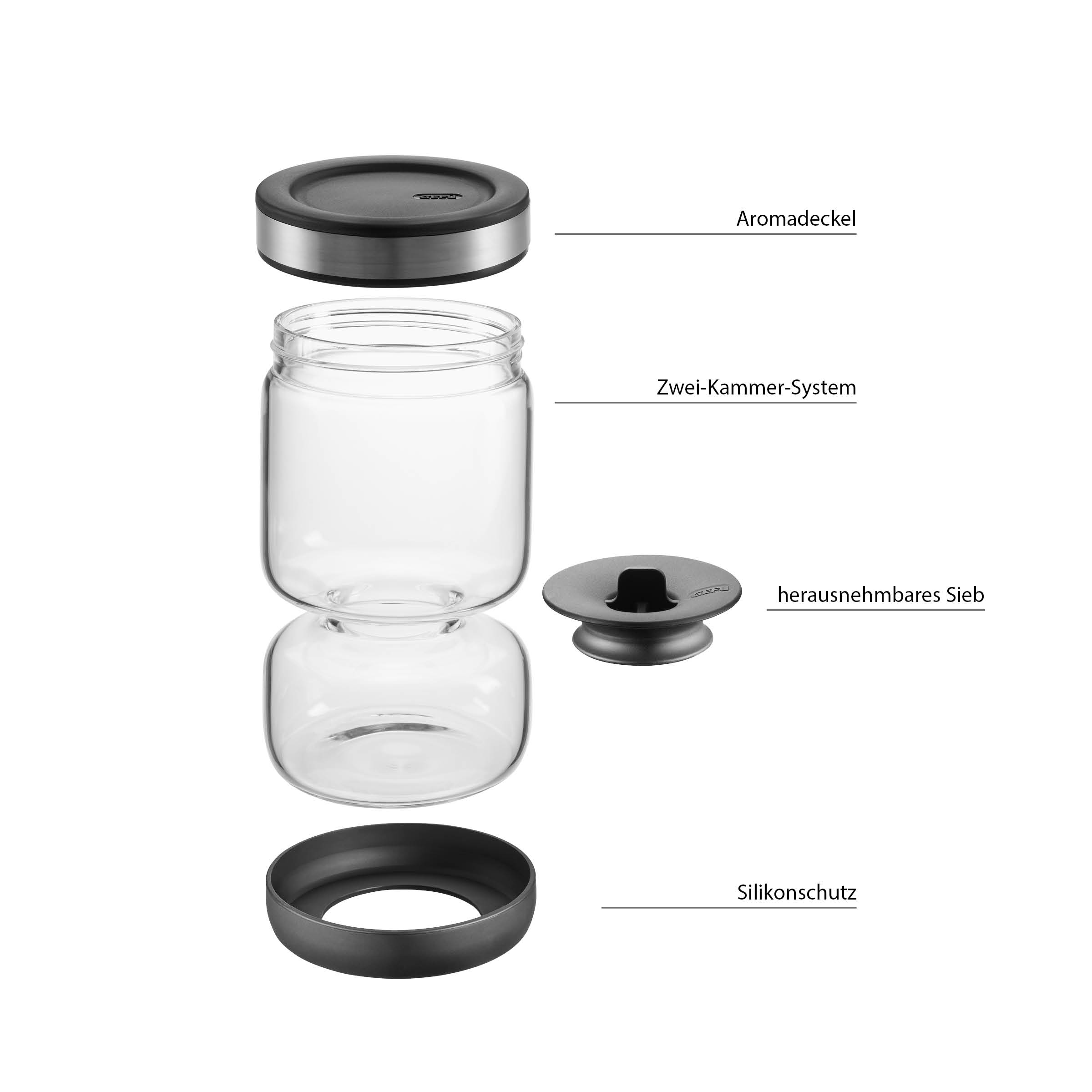 Abtropfglas LAVINA, 900 ml