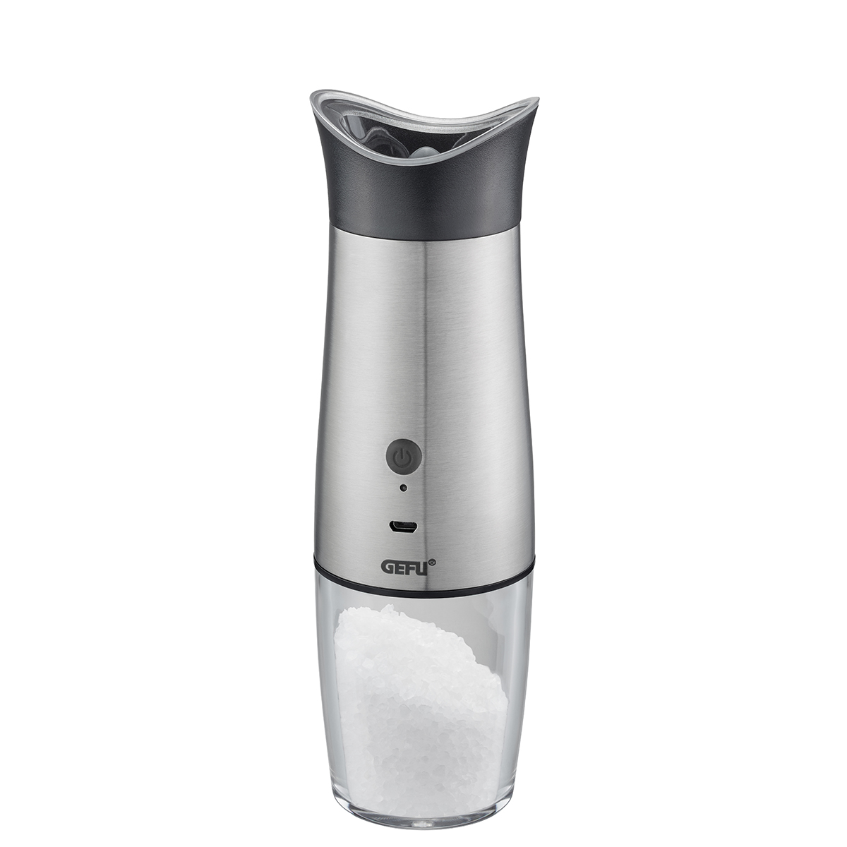 Salt or pepper Mill VELO, electric with tilt sensor USB