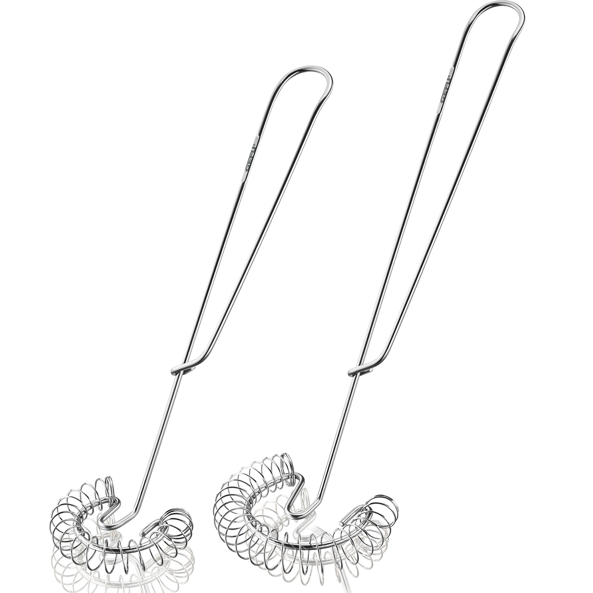 GEFU Spiralbesen-Set CORINA, 2-teilig zum Rühren und Schlage