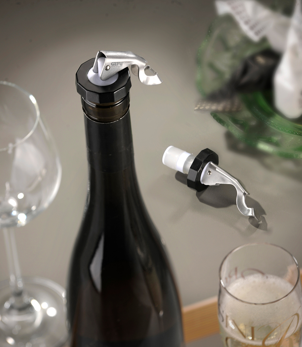 Flaschenverschluss BOTELO, 2er Set mit Öffner