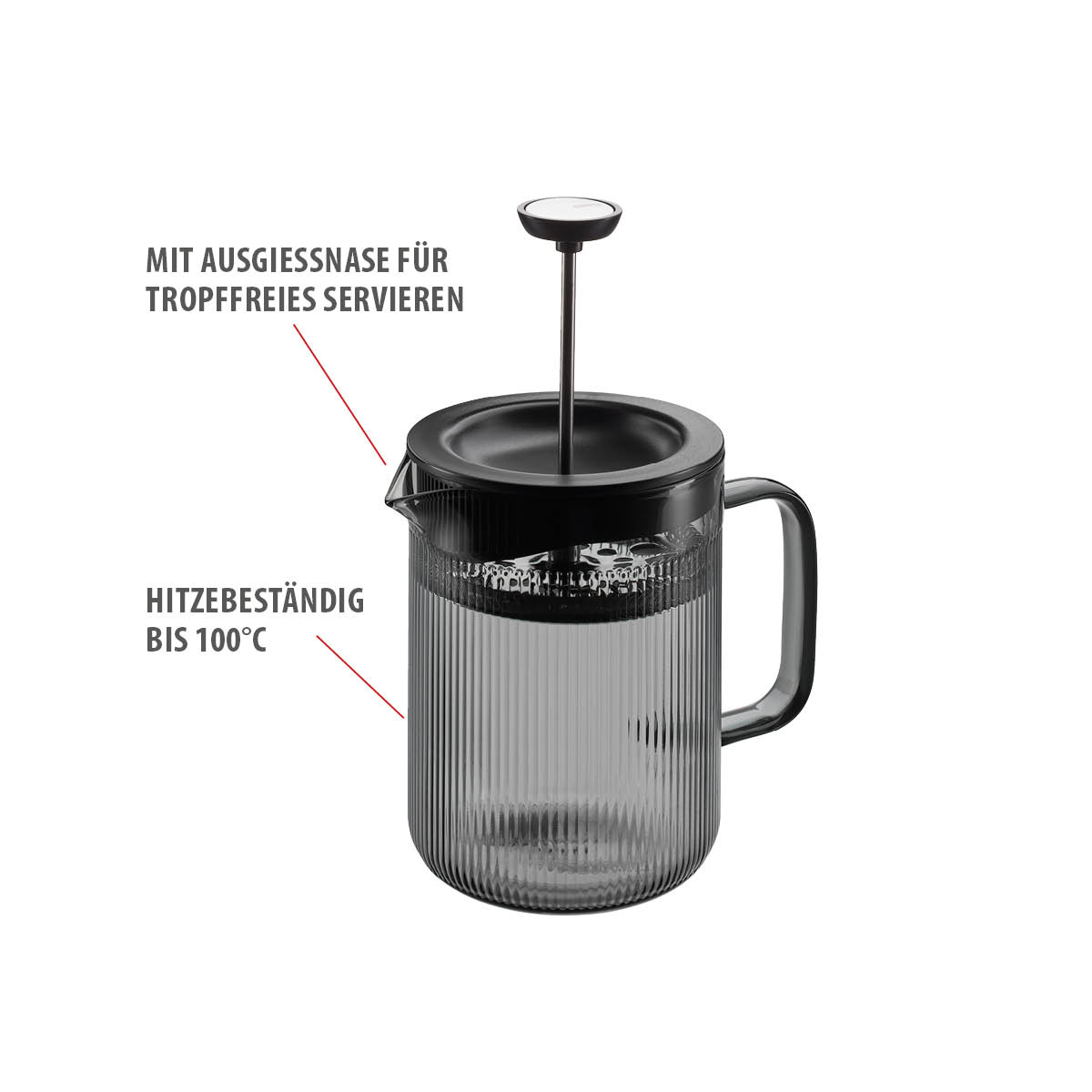 Coffee maker CRISTIANO, 600 ml