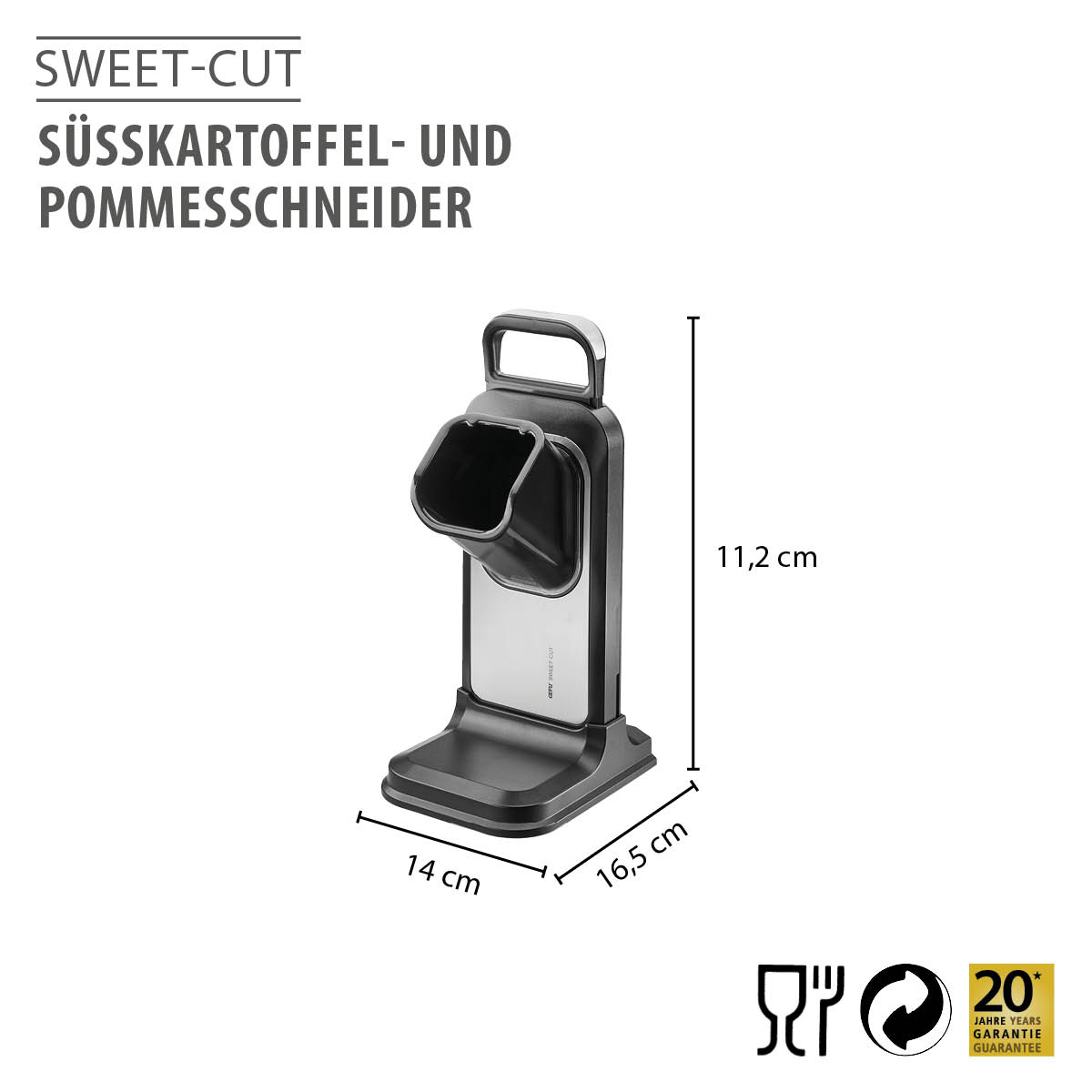 Süßkartoffel- und Pommesschneider SWEET-CUT
