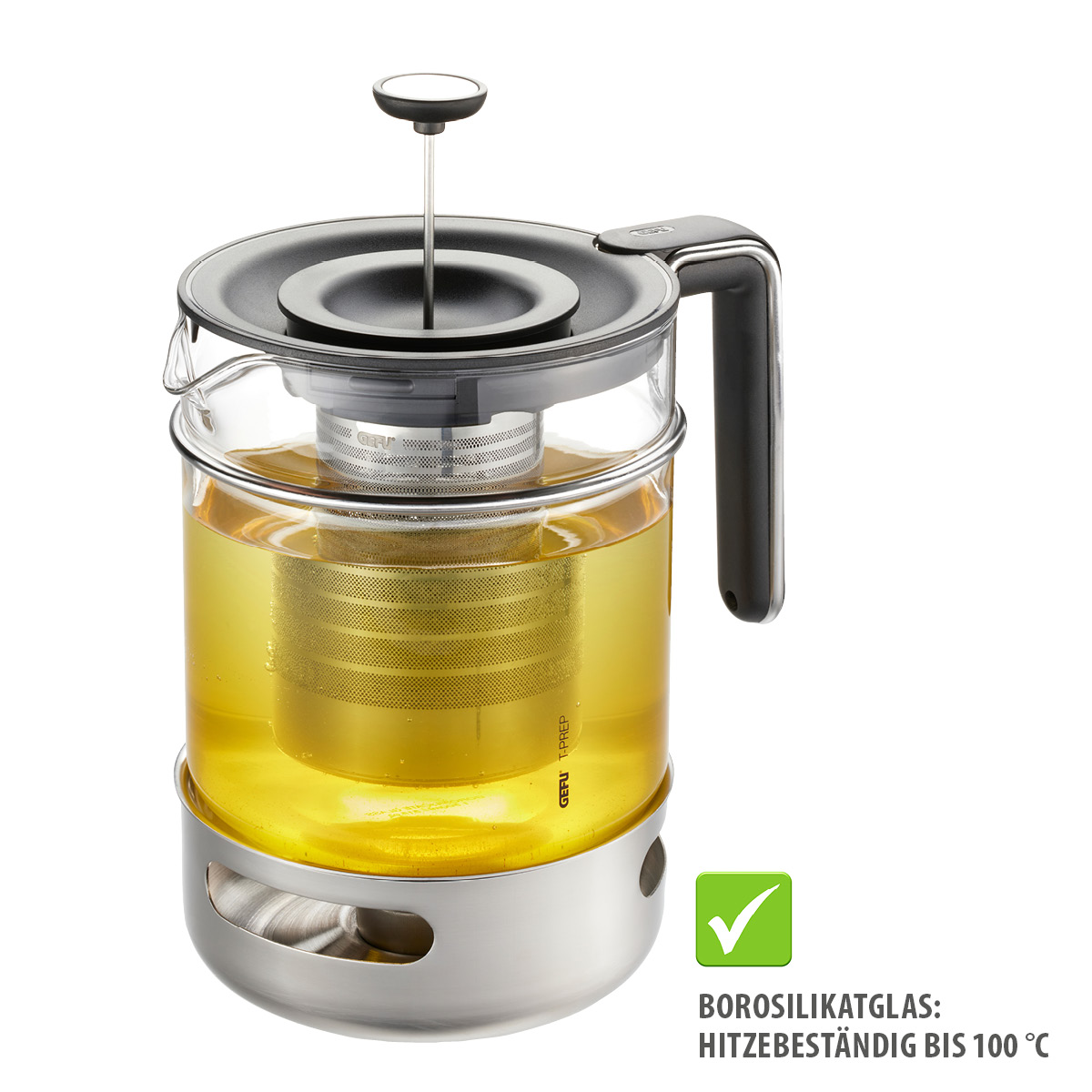 Teapot, 1.500 ml incl. teapot warmer T-PREP