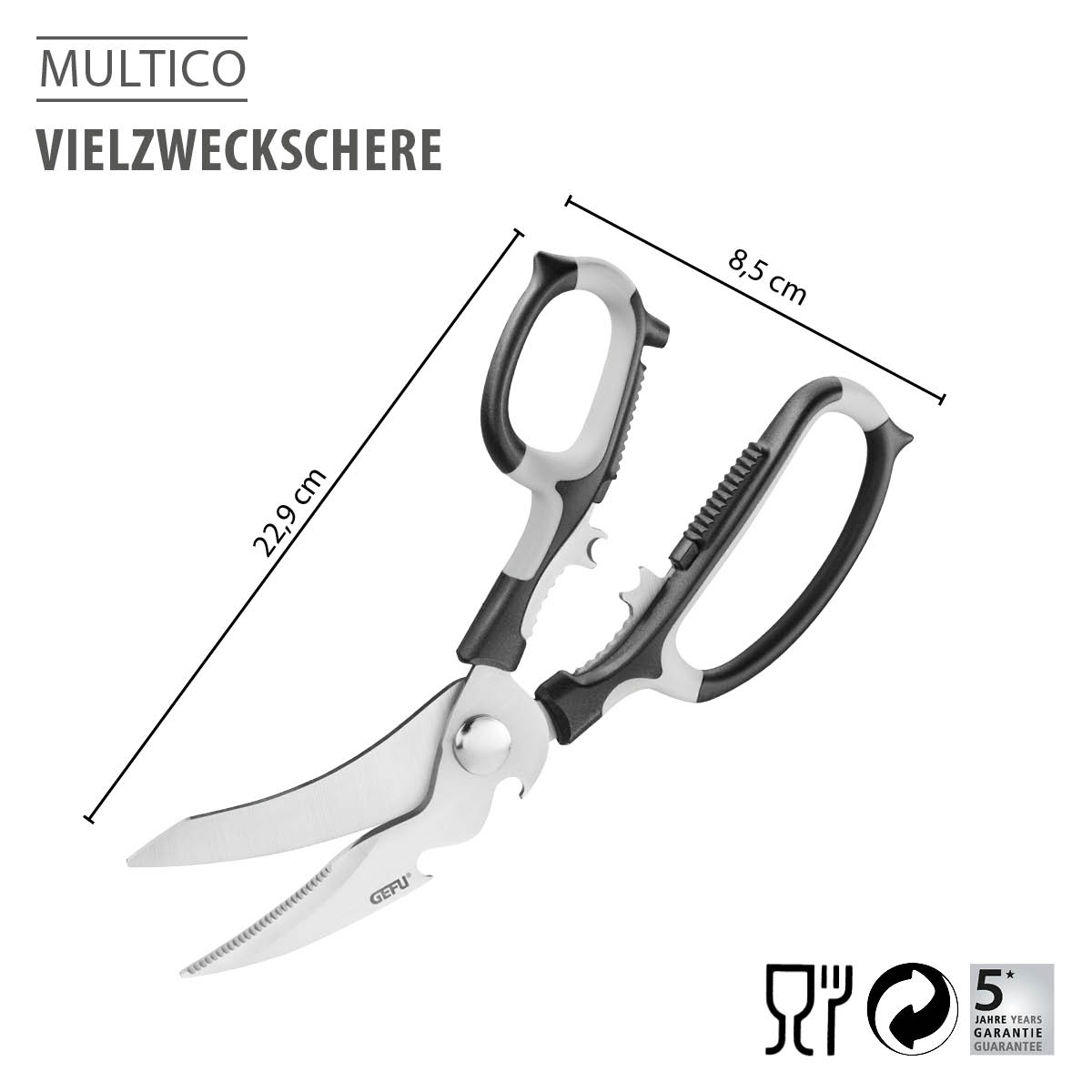 Vielzweckschere MULTICO