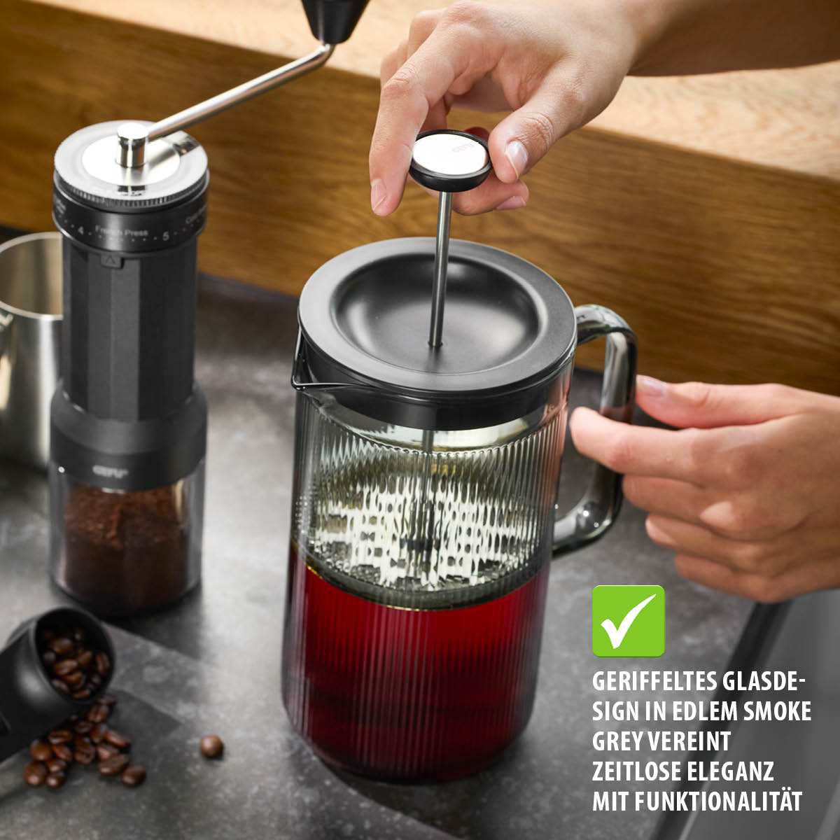 Coffee maker CRISTIANO, 600 ml