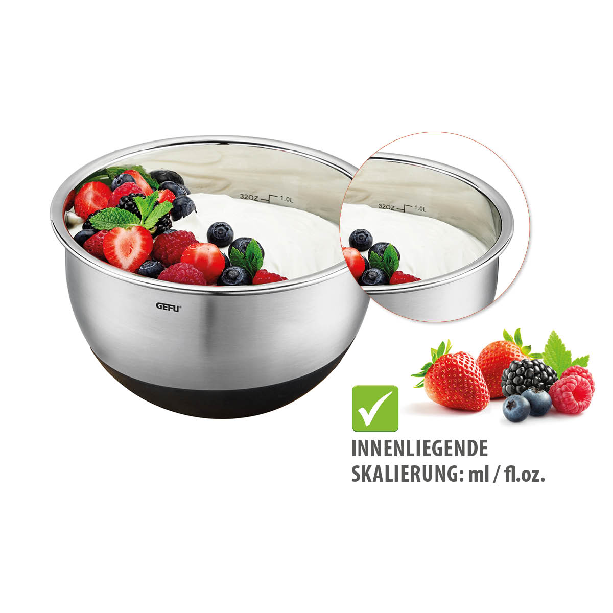 Food storage bowl, Ø 16 cm