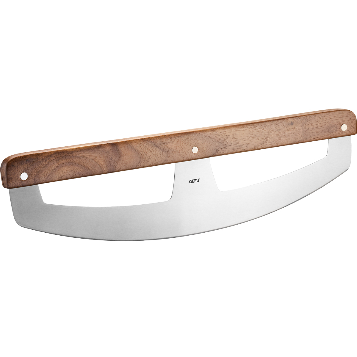 GEFU Wiegemesser SAVERIO mit Walnussholzgriff