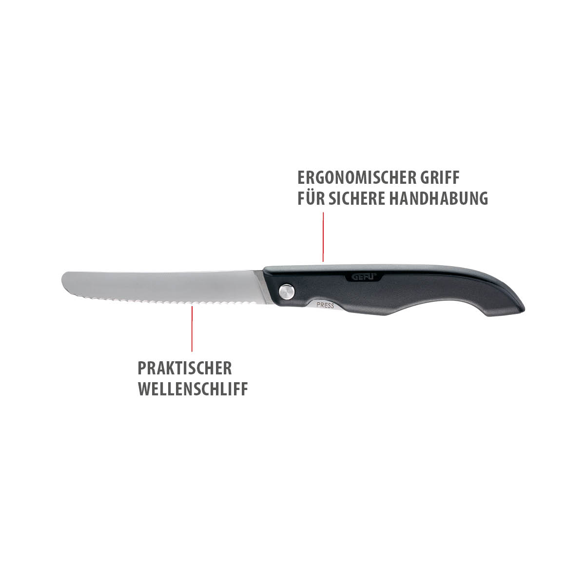 Folding all-purpose knife MOVE