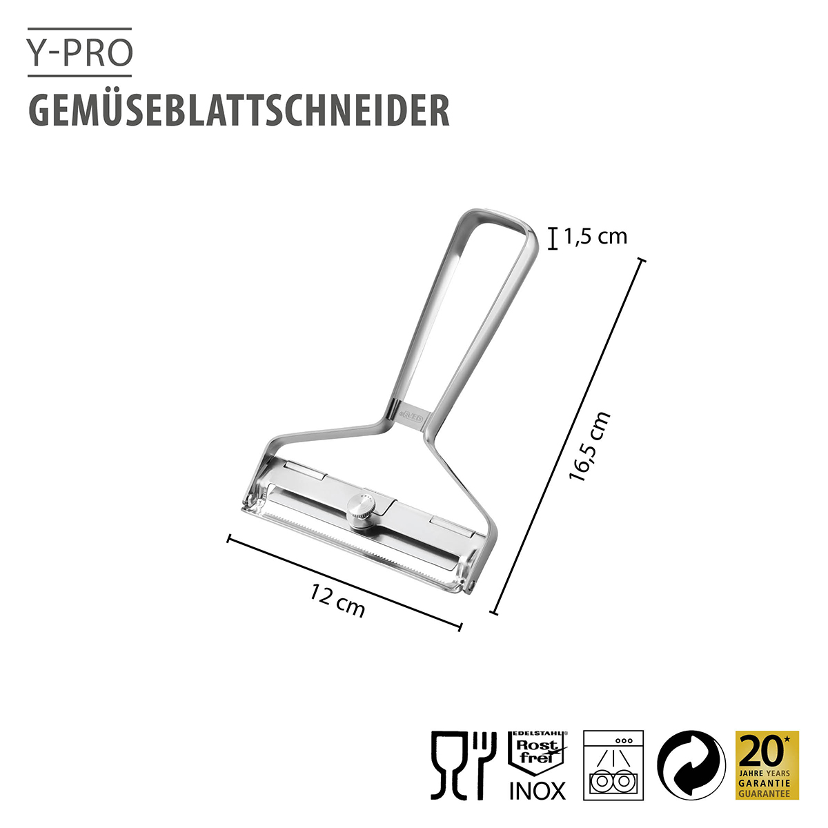Gemüseblattschneider Y-PRO