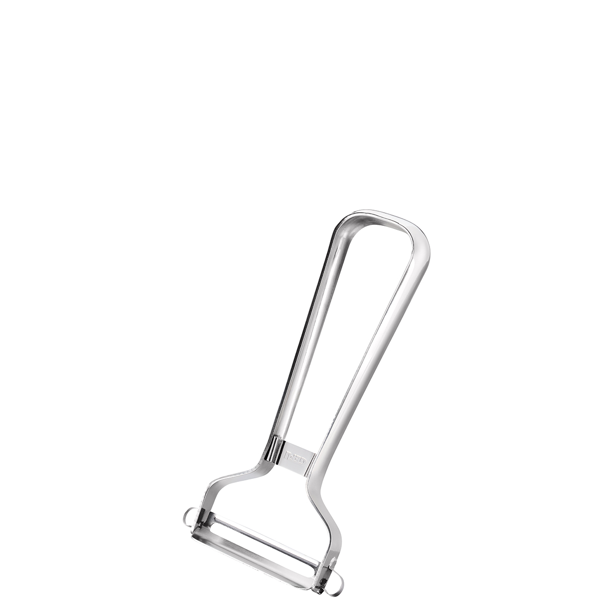 Praktischer Edelstahl-Gemüseschäler mit ergonomischem Griff