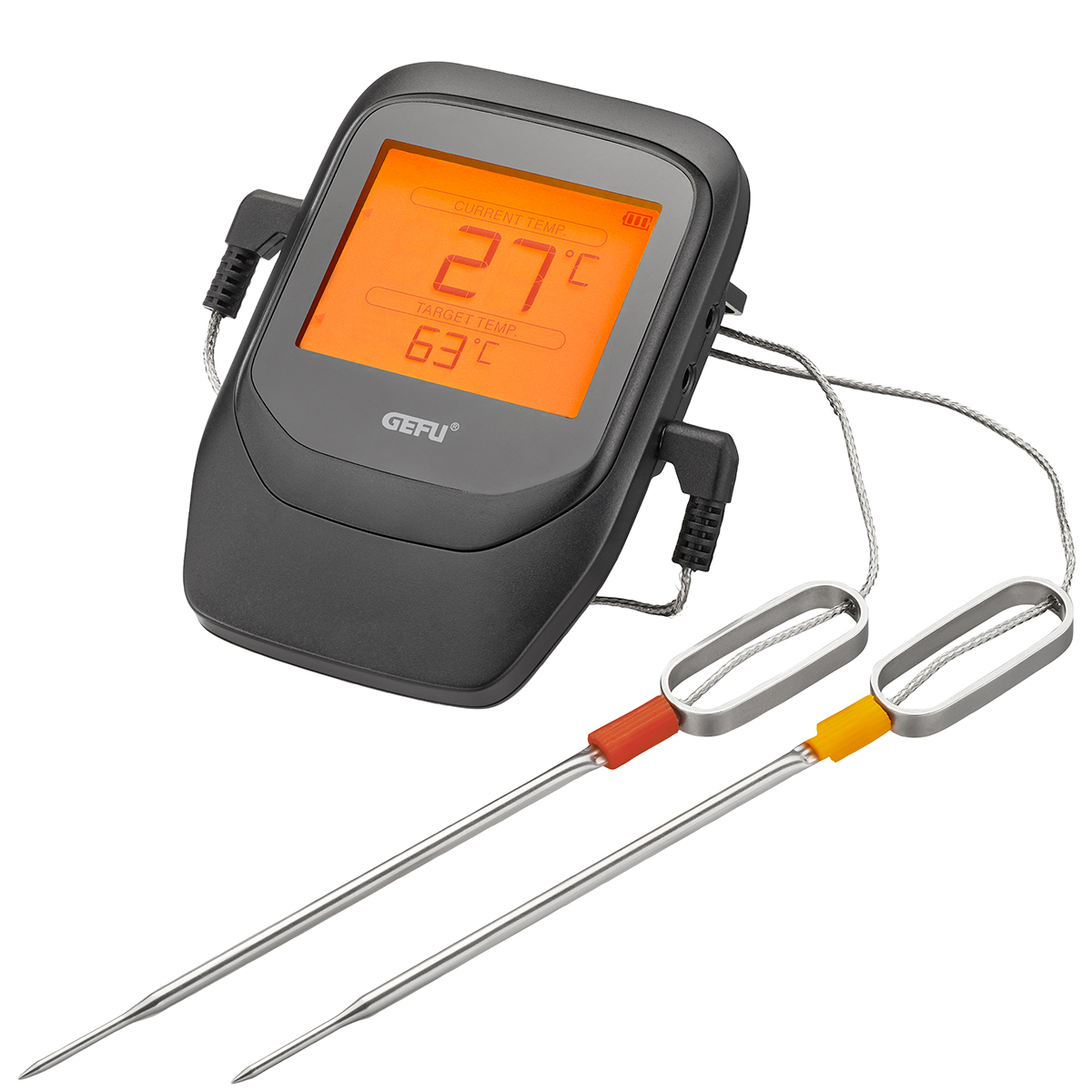 Grill- und Bratenthermometer CONTROL+, 6 Kanal, inkl. 2 Sonden