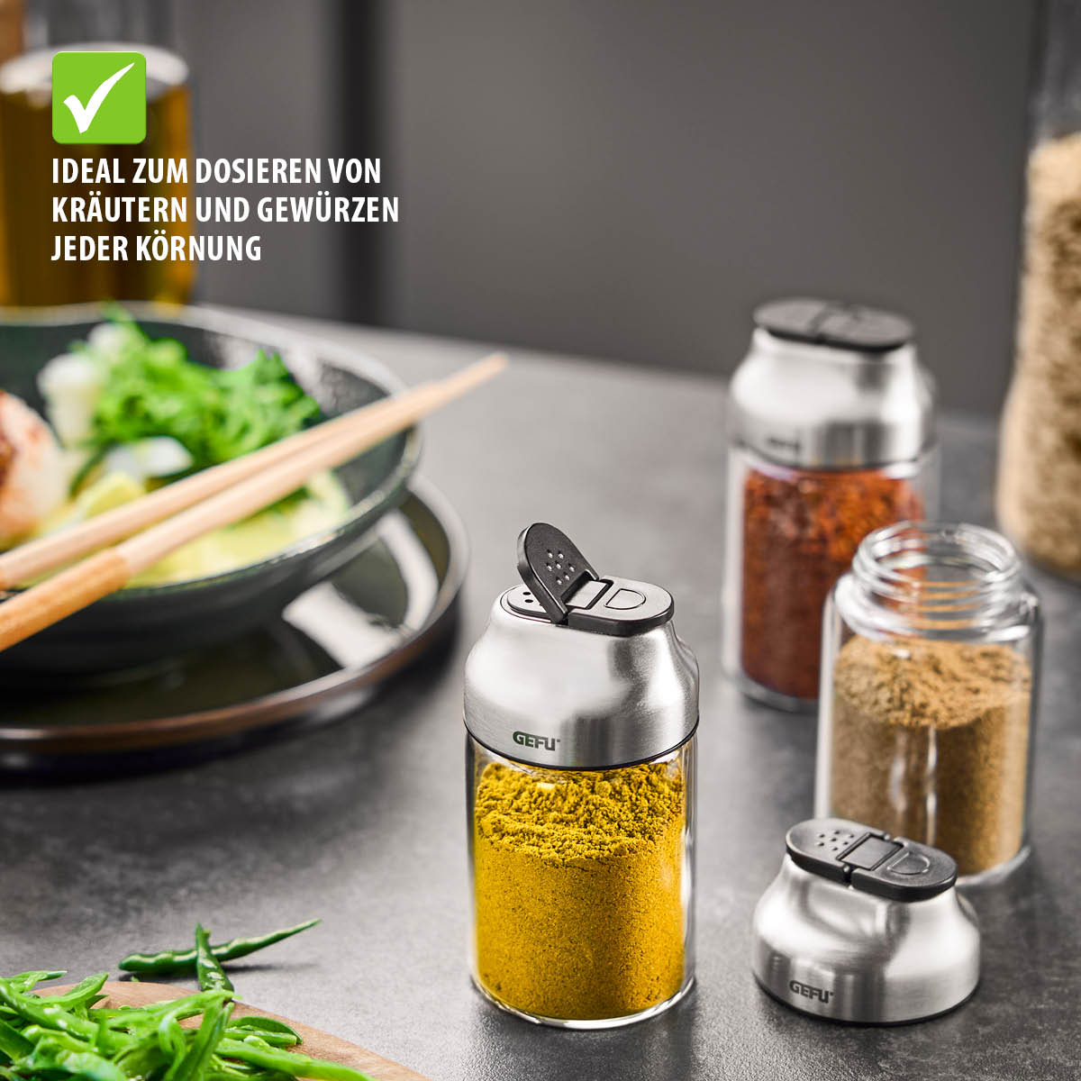 Spice and herb shaker KIPPO