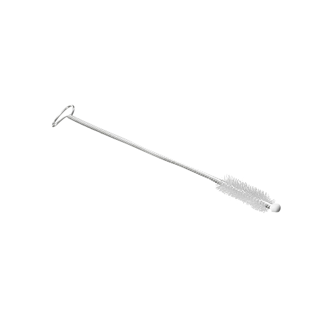 Lange Reinigungsbürste für schwer zugängliche Bereiche Lange Reinigungsbürste aus Metall mit Borsten, ideal zum Säubern von Flaschen oder Röhren