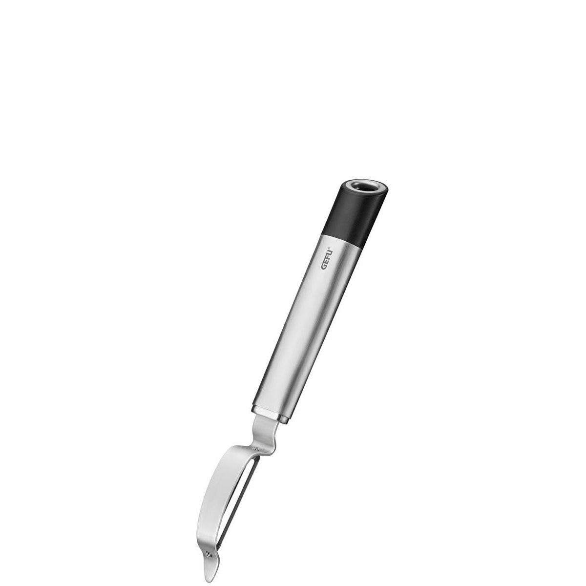 Hochwertiger Edelstahl-Gemüseschäler mit ergonomischem Griff Edelstahl-Gemüseschäler mit ergonomischem Griff und scharfer Klinge