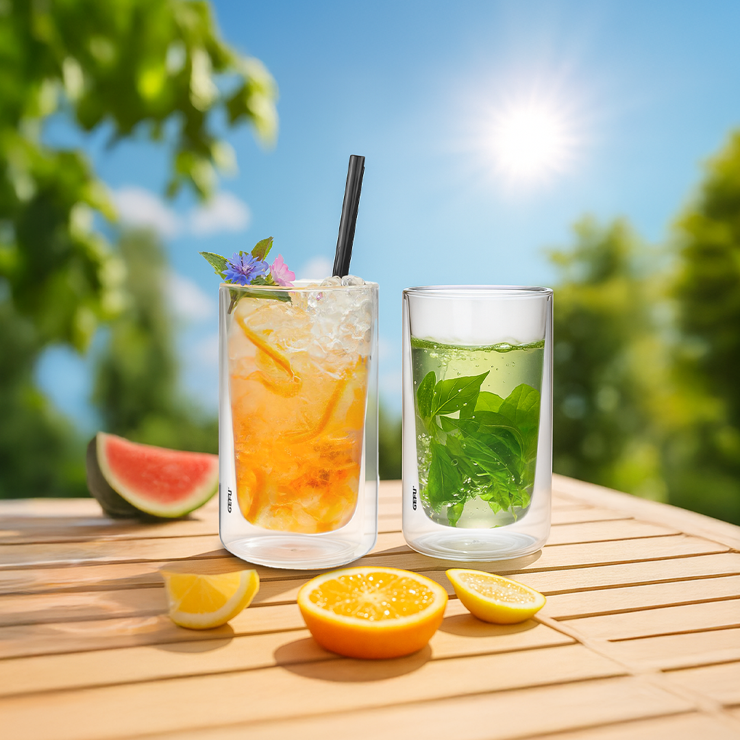 Thermo glass MIRA, 350 ml, 2 pieces