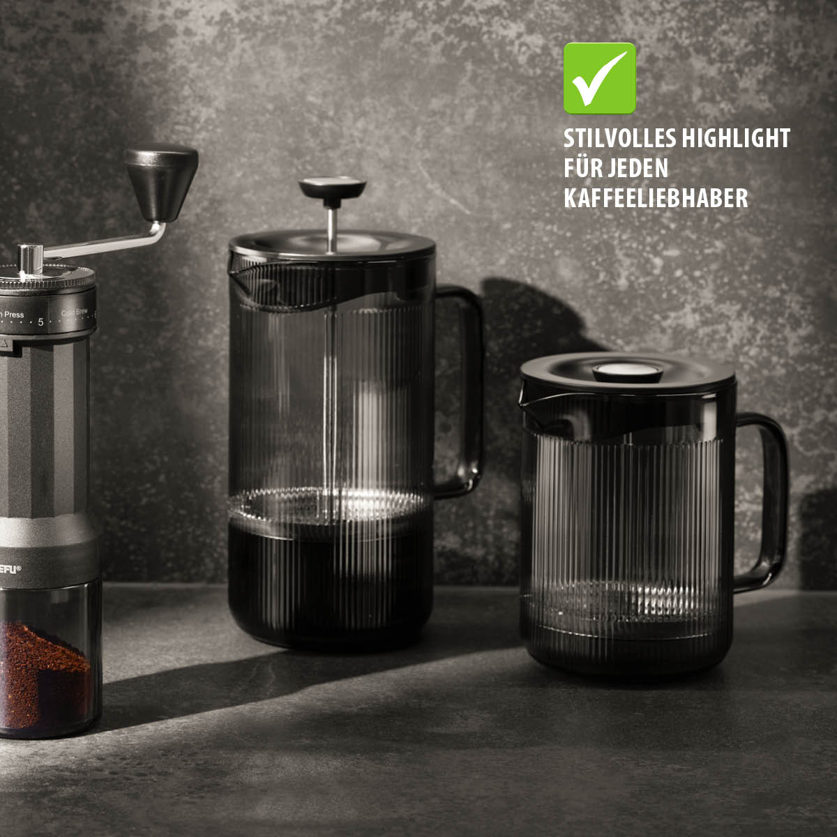 Coffee maker CRISTIANO, 600 ml