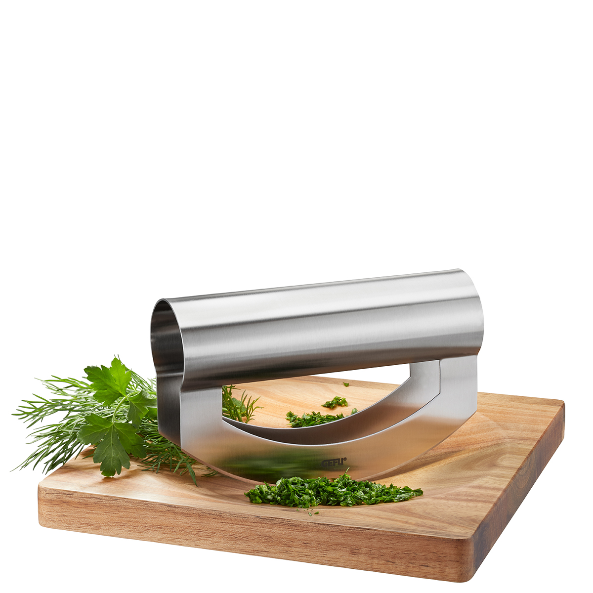 Set: Mezzaluna VIAVO + chopping board