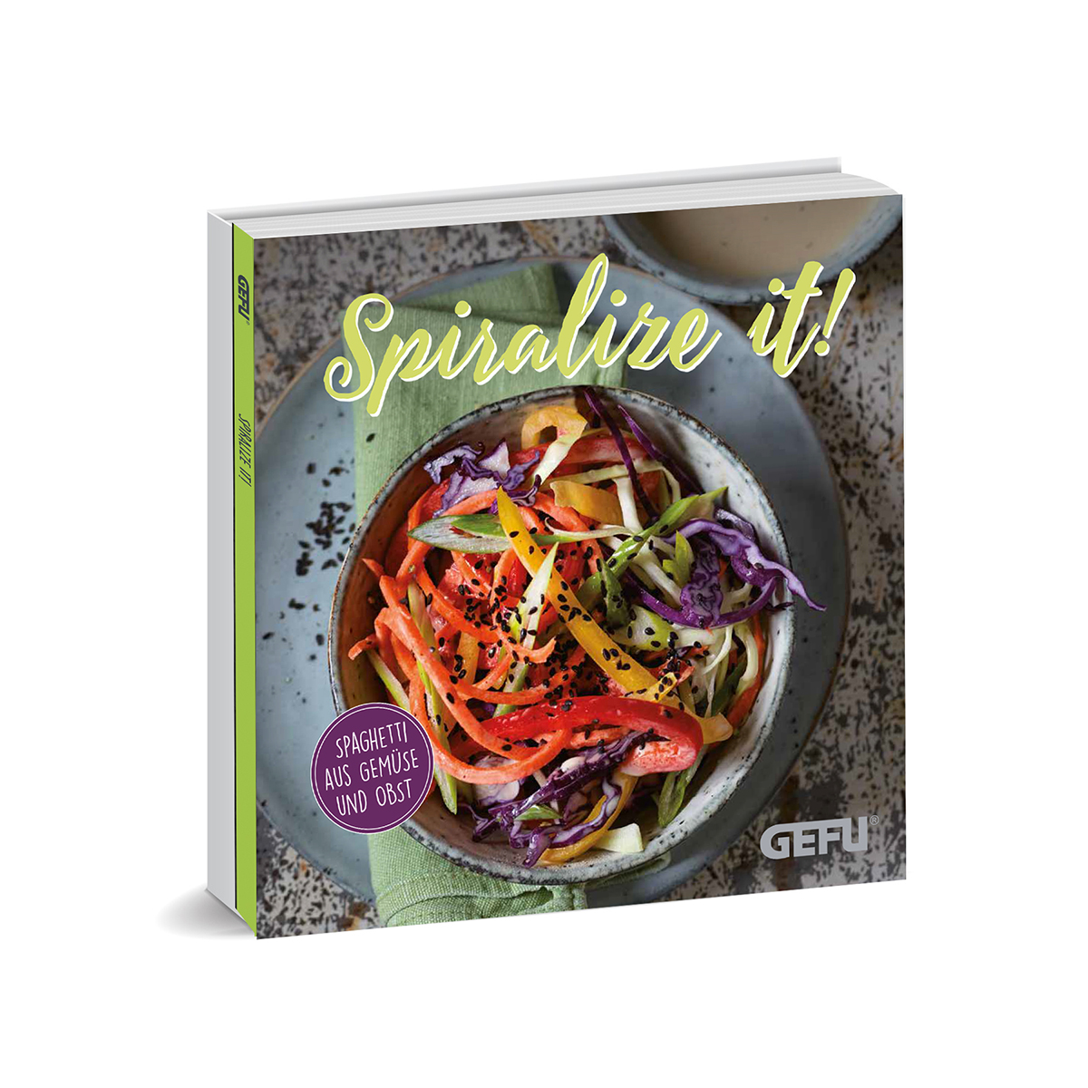 Set: Spiralschneider SPIRALFIX® + Kochbuch "SPIRALIZE IT"