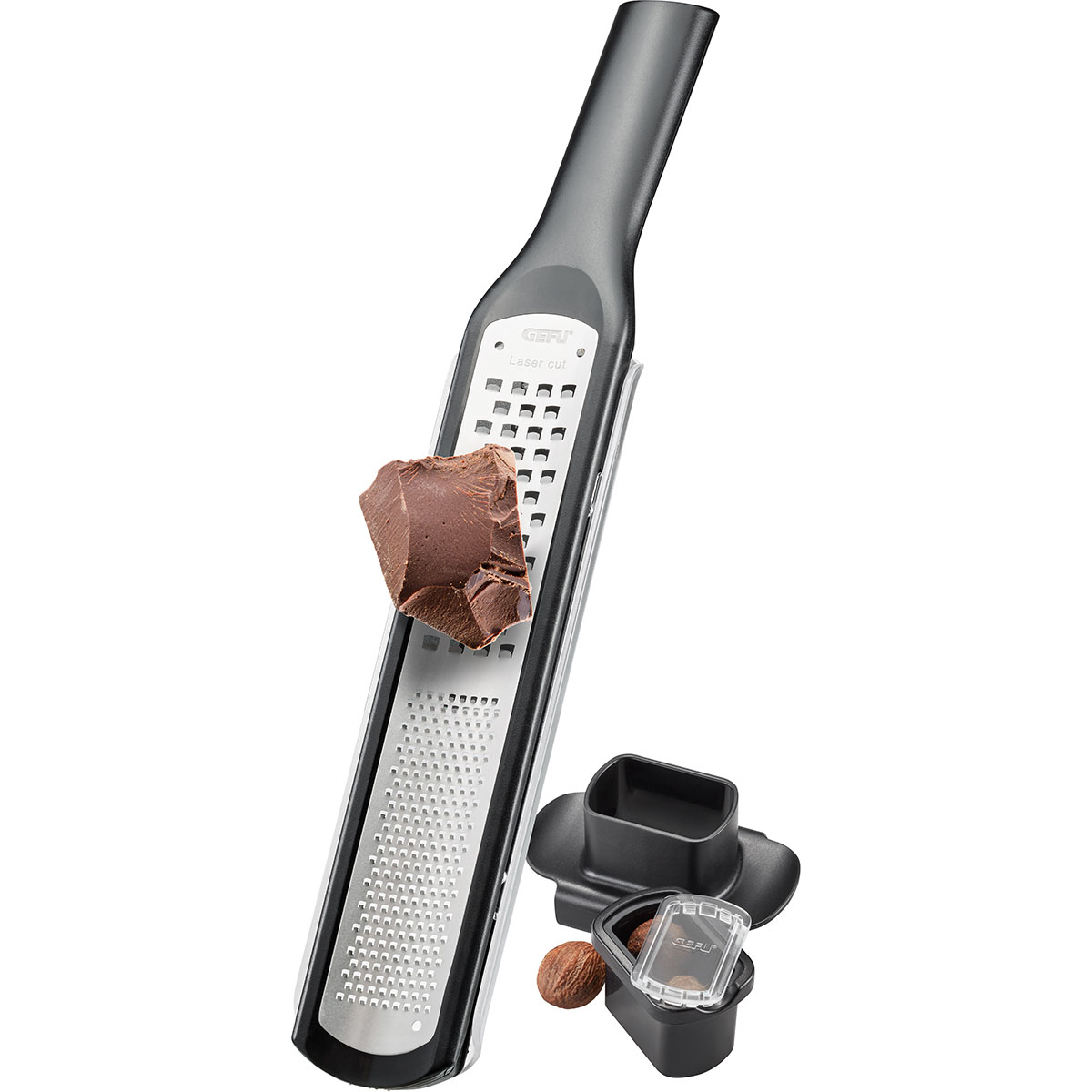 Set: Fein- und Grobreibe RAFINO + Restehalter