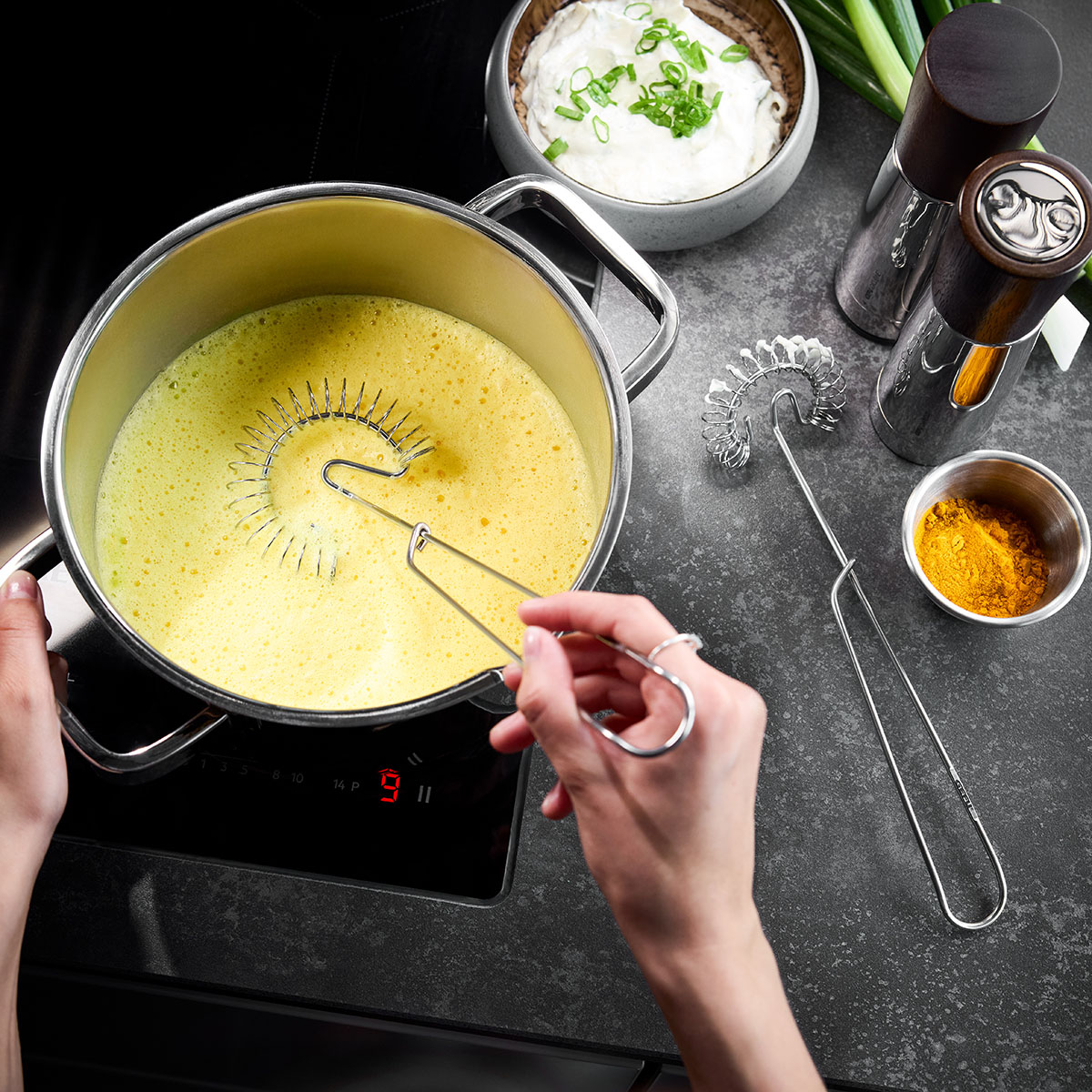 Spiral whisk set CORINA, 2 pcs.