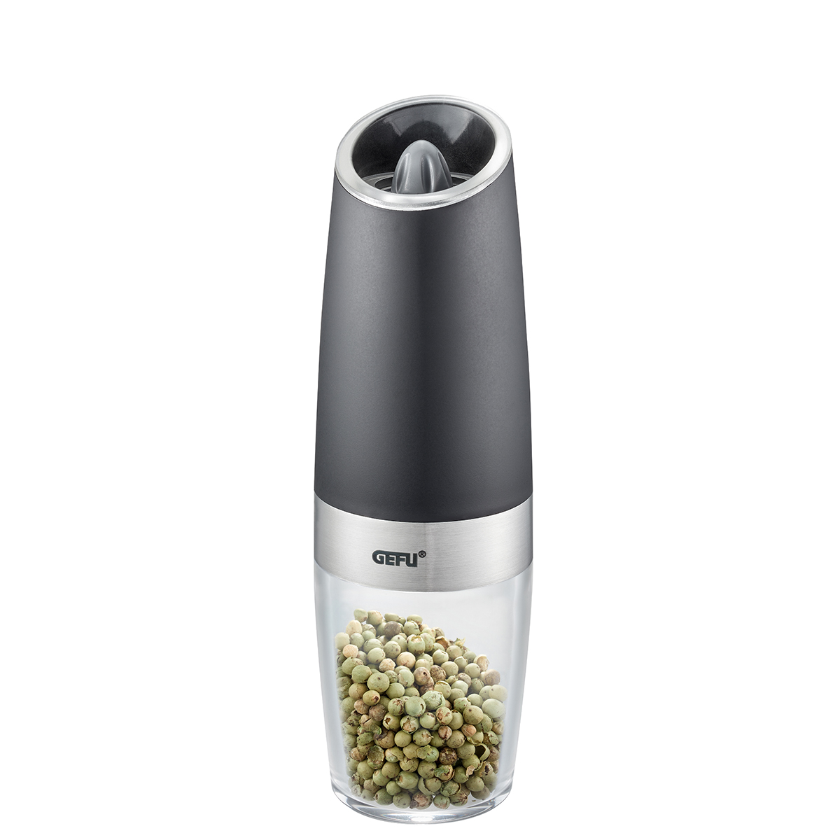 Salt or pepper mill GIVA, electric with tilt sensor