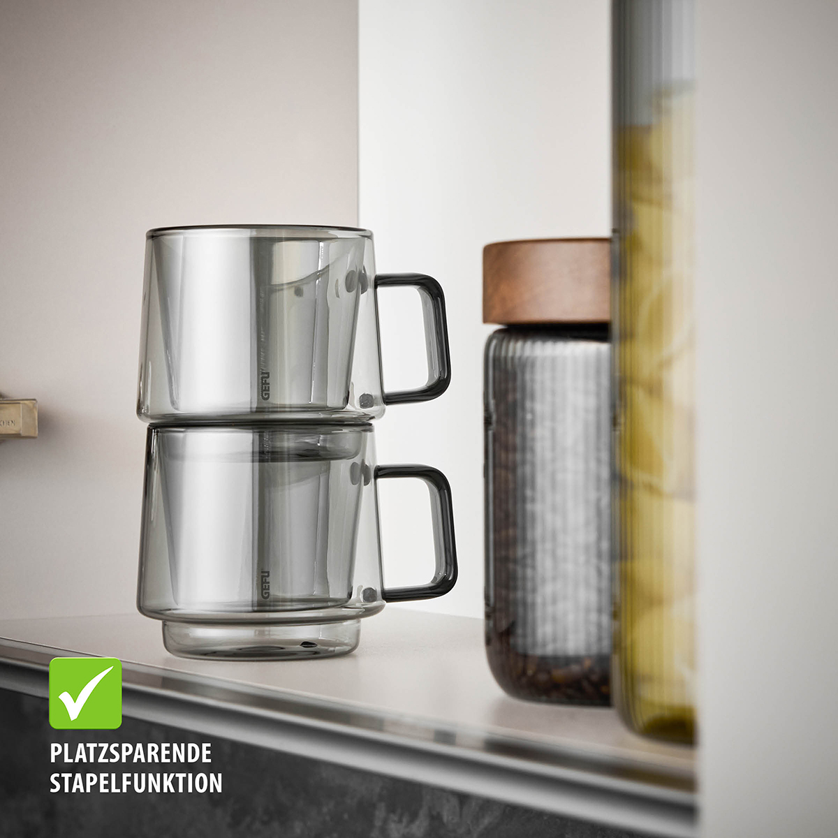 Thermoglas CALORA, 200 ml, 2 Stück