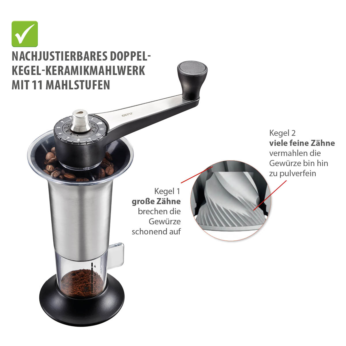 Kaffeemühle LORENZO Kaffeemühle LORENZO