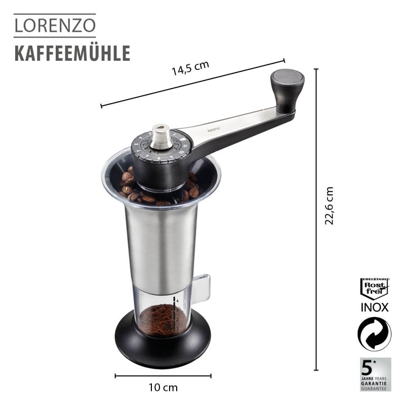 Cunill Drehfeder Für Kaffeemühle – ø 36 Mm, Drahtstärke 1,8 Mm, Linksdrehend, 40 Mm Länge, Für Dosiereinheit