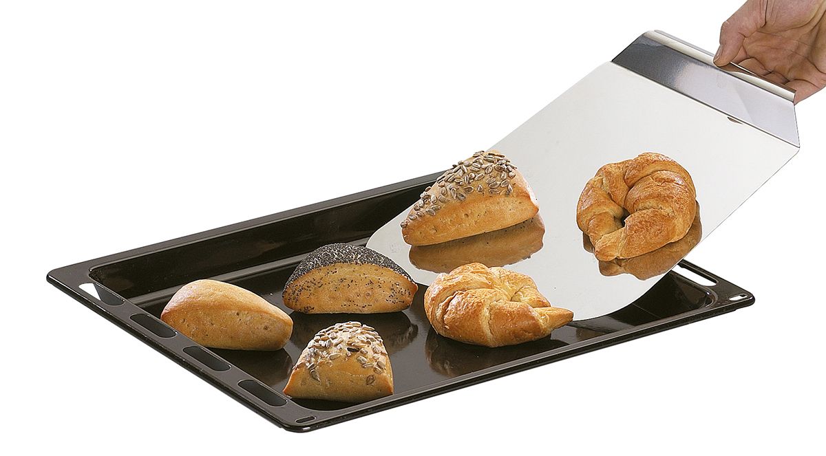 Kuchenheber Aus Edelstahl – 32,5x26 Cm, Antihaftbeschichtet, Spülmaschinenfest, Für Pizza & Torten