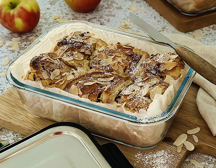 Apfel-Mandel-Schnecken Apfel-Mandel-Schnecken